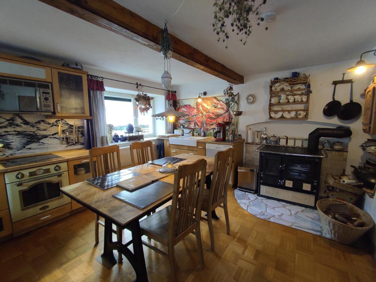 Ferienwohnung Künstlerhaus Weissgerbergütl Marquartstein Exterior foto