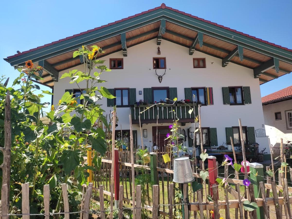 Ferienwohnung Künstlerhaus Weissgerbergütl Marquartstein Exterior foto