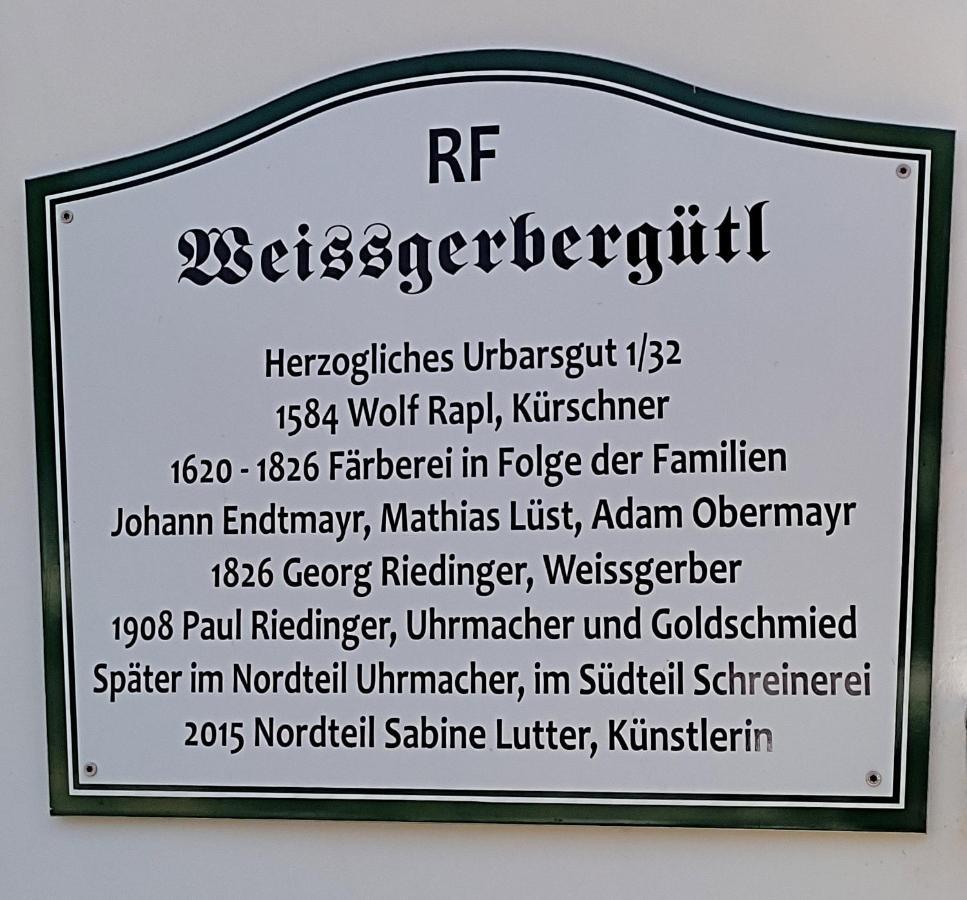 Ferienwohnung Künstlerhaus Weissgerbergütl Marquartstein Exterior foto